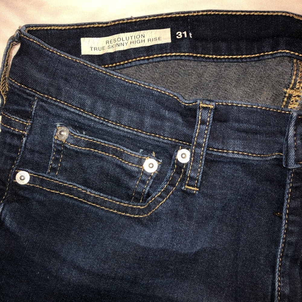 Gap 1969 High Rise True Skinny Jeans